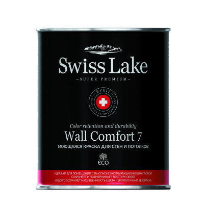 Краска Swiss Lake Wall Comfort 7 9 л.