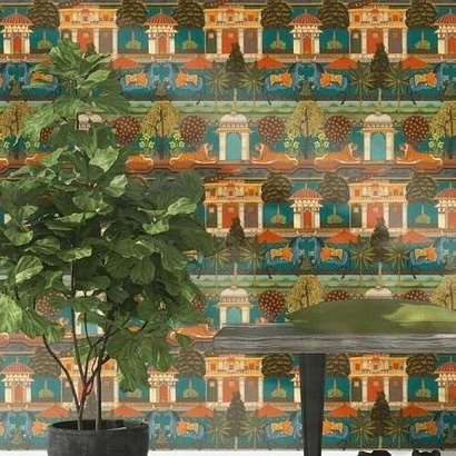 Обои 746211 Rasch Indian Style Rasch коллекция Indian Style производства Германия в интернет-магазине Обоитрейд