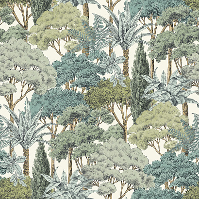 Обои A 76302 Grandeco Karuna Grandeco коллекция Karuna производства Бельгия в интернет-магазине Обоитрейд