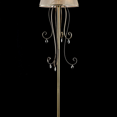 Торшер Freya Classic FR2020-FL-01-BZ