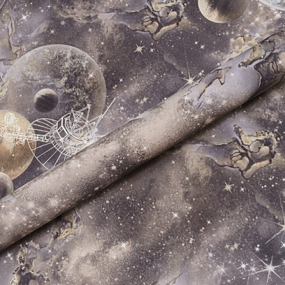 Обои 10842-02 Артекс Космос Артекс коллекция Космос производства РОССИЯ в интернет-магазине Обоитрейд