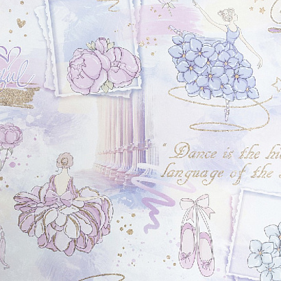 Обои HC71905-65 Home color Ballet Home color коллекция Ballet производства РОССИЯ в интернет-магазине Обоитрейд