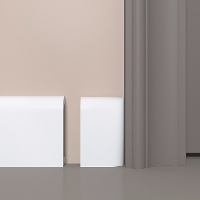 Плинтус напольный П16 Bello Deco 80мм×19мм×2м