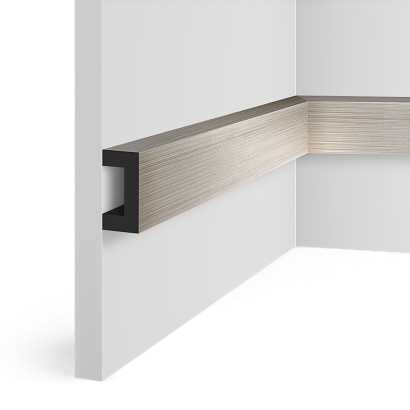 Декоративная рейка LB40 S15 Hiwood 40мм×20мм×2.7м