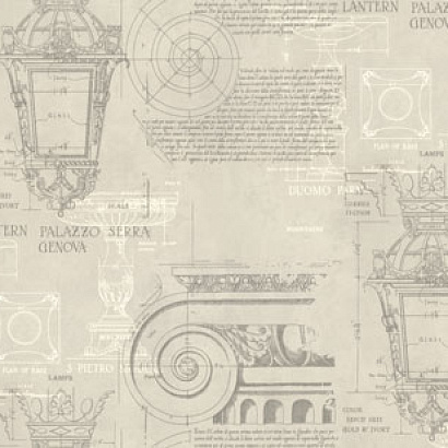 Обои 7319-05 Euro Decor Vitruvius Euro Decor коллекция Vitruvius производства РОССИЯ в интернет-магазине Обоитрейд