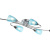 Потолочный светильник Freya Modern FR5104-CL-06-BL