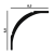 Карниз P46