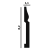 P48_profile_size_black Плинтус P48