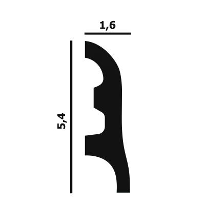 Плинтус P18