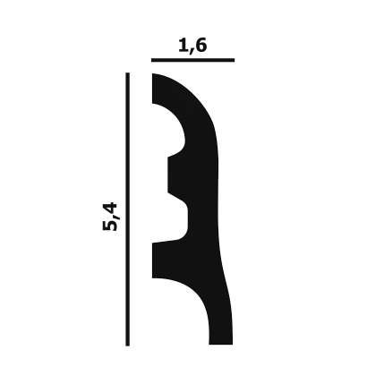 Плинтус P18