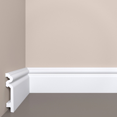 Плинтус напольный П14 Bello Deco 90мм×19мм×2м