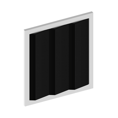 Панель декоративная LV141 BK Hiwood 116мм×17,5мм×2.7м