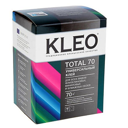 Клей для обоев Kleo Total 70 универсальный 500 г (2х250 г)
