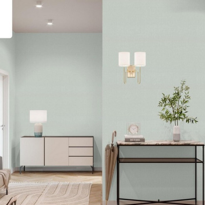 Обои VV72301-17 VOG Oliver (212412 Kof brand), рогожка, зеленые