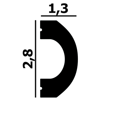 Молдинг P127