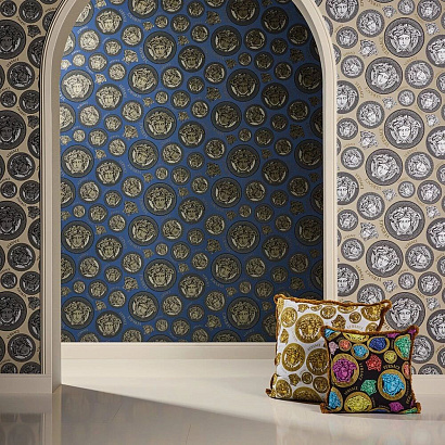 Обои 38611-2 AS Creation Versace 5 AS Creation коллекция Versace 5 производства Германия в интернет-магазине Обоитрейд