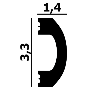 Молдинг P135