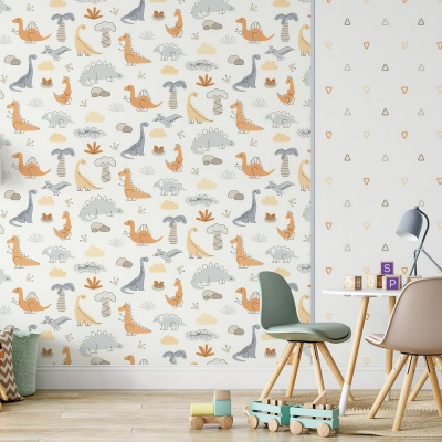 Обои SP72069-17 Палитра Simple Dinozavriki