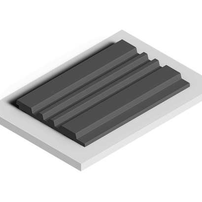 Панель декоративная LV121 GR3 Hiwood 120мм×12мм×2.7м