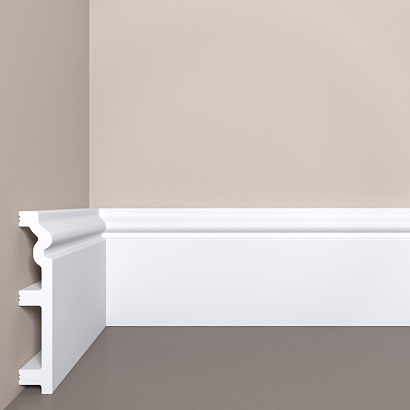 Плинтус напольный П5 Bello Deco 120мм×22мм×2м