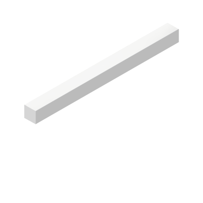 Молдинг D12V1 NP Hiwood 12мм×12мм×2,7м