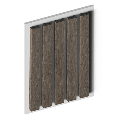 Декоративная рейка LB40 BR490 Hiwood 40мм×20мм×2.7м