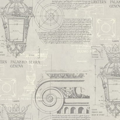 Обои 7319-24 Euro Decor Vitruvius Euro Decor коллекция Vitruvius производства РОССИЯ в интернет-магазине Обоитрейд