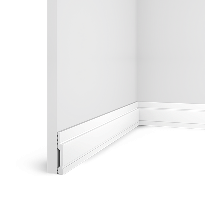 Плинтус B75V1L Hiwood 75мм×12мм×2м