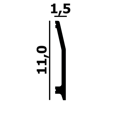 Плинтус P112