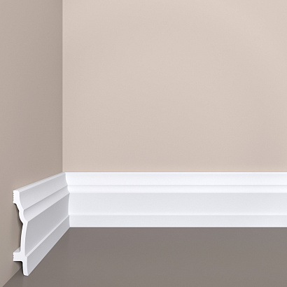 Плинтус напольный П20 Bello Deco 80мм×14мм×2м