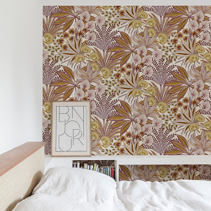 Обои A 69001 Grandeco Karuna Grandeco коллекция Karuna производства Бельгия в интернет-магазине Обоитрейд