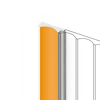 Финишный молдинг LF139A Y5 Hiwood 32мм×2,7м