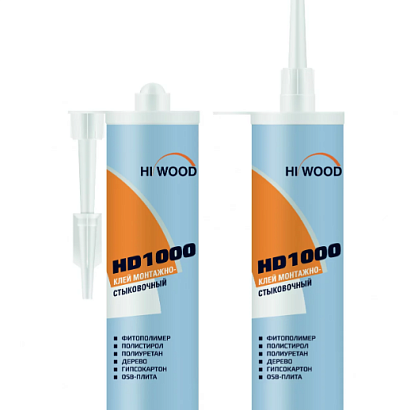 Клей монтажно-стыковочный HD1000 Hiwood 280 мл