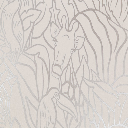 Обои HC72249-23 Home color Zoo Safari Home color коллекция Zoo Safari производства РОССИЯ в интернет-магазине Обоитрейд