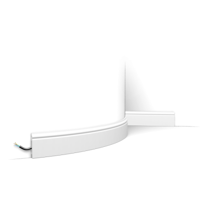 Лепнина SX165F плинтус гибкий