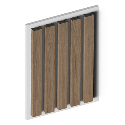 Декоративная рейка LB40 BR417 Hiwood 40мм×20мм×2.7м