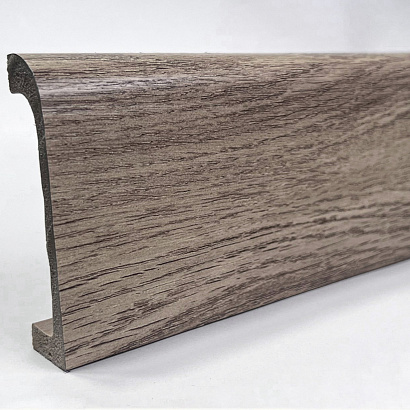 Плинтус напольный ПЛ 16 Bello Deco Осветленный дуб 80мм×19мм×2м