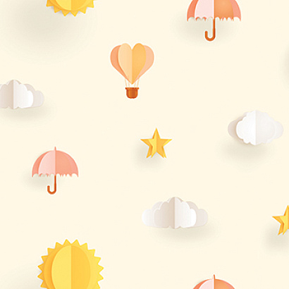 Обои 54266-1 Andrea Rossi Kids Land Andrea Rossi коллекция Kids Land производства Италия в интернет-магазине Обоитрейд