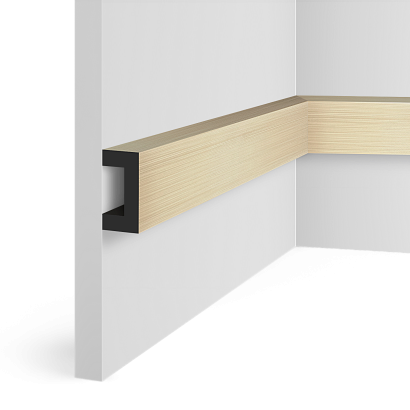 Декоративная рейка LB40 G372 Hiwood 40мм×20мм×2.7м