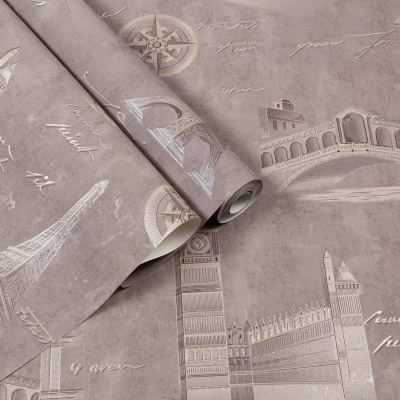 Обои PL72406-45 Palitra Life Стена путешествий