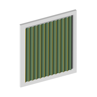 Панель декоративная LV139 GN81G Hiwood 120мм×12мм×2.7м