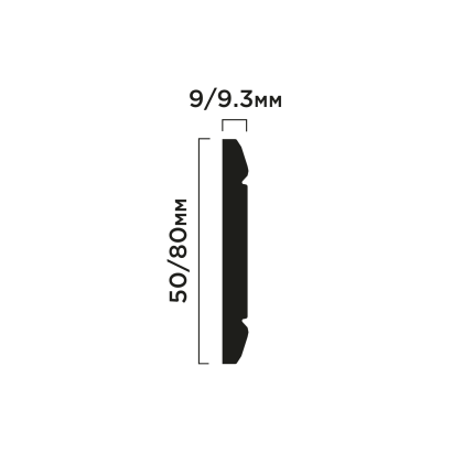 Молдинг WIP50 Hiwood 50мм×2м