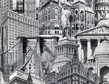 Обои 4705-2 AdaWall Indigo