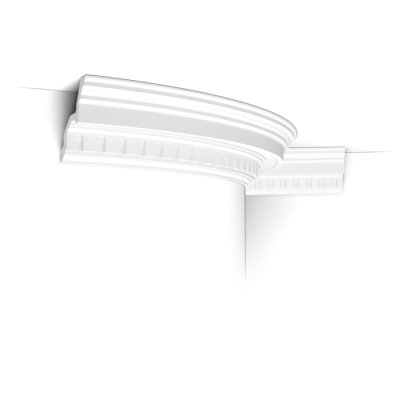Лепнина C211F карниз гибкий