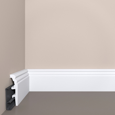 Плинтус напольный П25 Bello Deco 80мм×20мм×2м