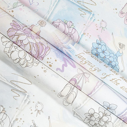 Обои HC71905-66 Home color Ballet Home color коллекция Ballet производства РОССИЯ в интернет-магазине Обоитрейд