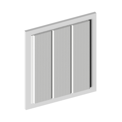 Панель декоративная LV127L NP Hiwood 120мм×12мм×2.7м