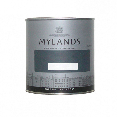 Краска Mylands Wood & Metal Matt Pure White 1, 1 л.