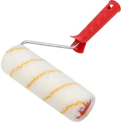 Валик малярный ширина ролика180 мм, диаметр 42 мм,бюгель 6 мм ворс 11 мм