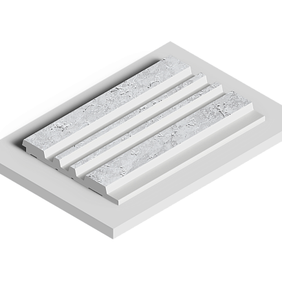 Панель декоративная LV121 W50 Hiwood 120мм×12мм×2.7м